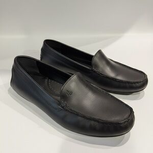 Lauren Ralph Lauren Black Leather Loafers size 6 - Read Description